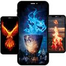 Brandend vlambehang-APK