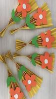 الحرف الورقية (DIY) الملصق