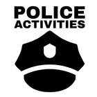 Police Activities. Polisi Nega ikon