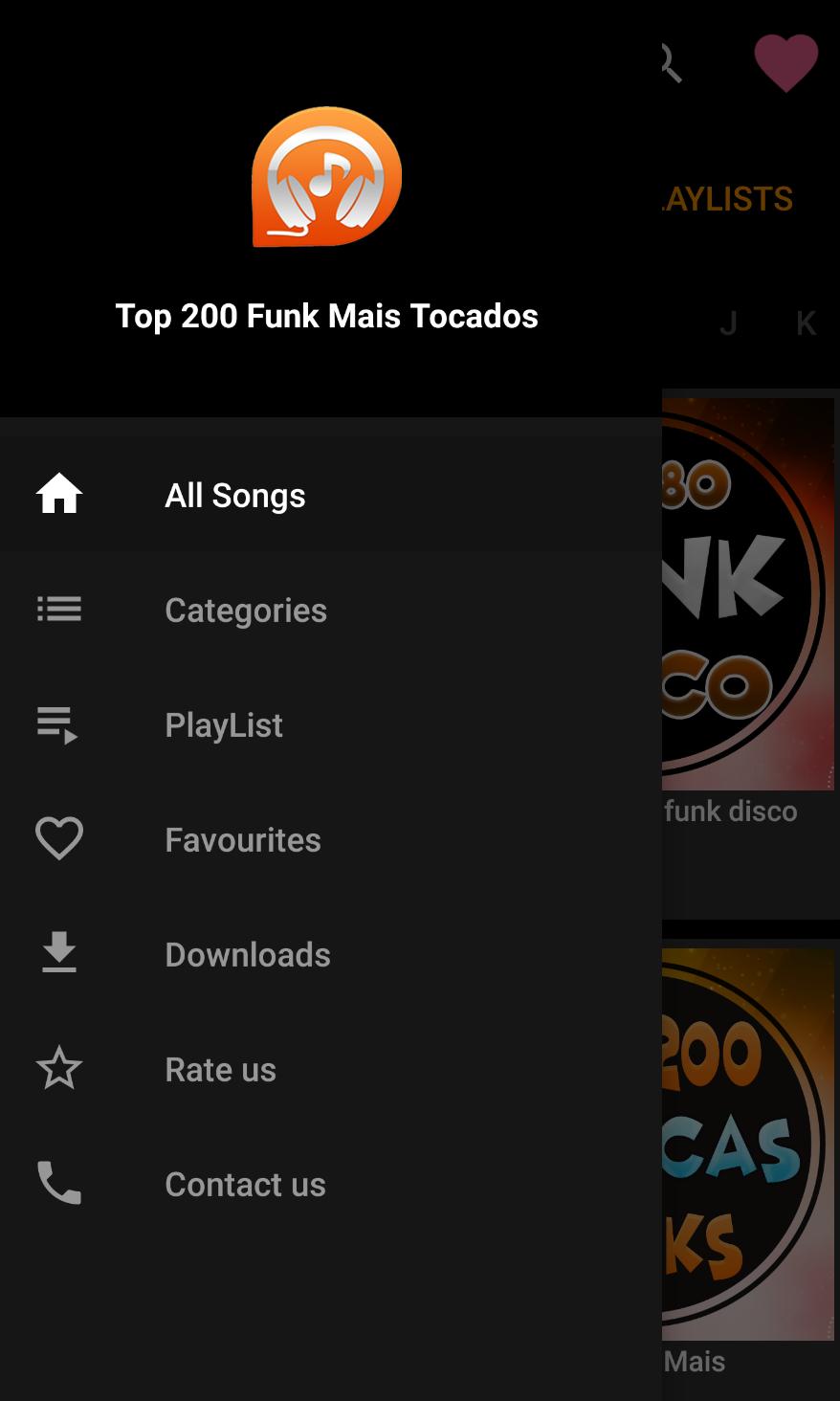 Top 200 Musicas Funk mais tocados para Android - APK Baixar