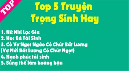 Descargar APK de Top 5 Truyện Trọng Sinh Hot Nhất