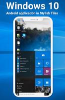 Computer launcher PRO 2018 For Win 10 Theme poster