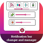 آیکون‌ Notification Bar & Status Bar Changer