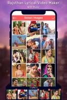 Rajasthani Lyrical Photo Video Maker With Music پوسٹر