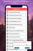 Rajasthani Lyrical Photo Video Maker With Music 截图 2