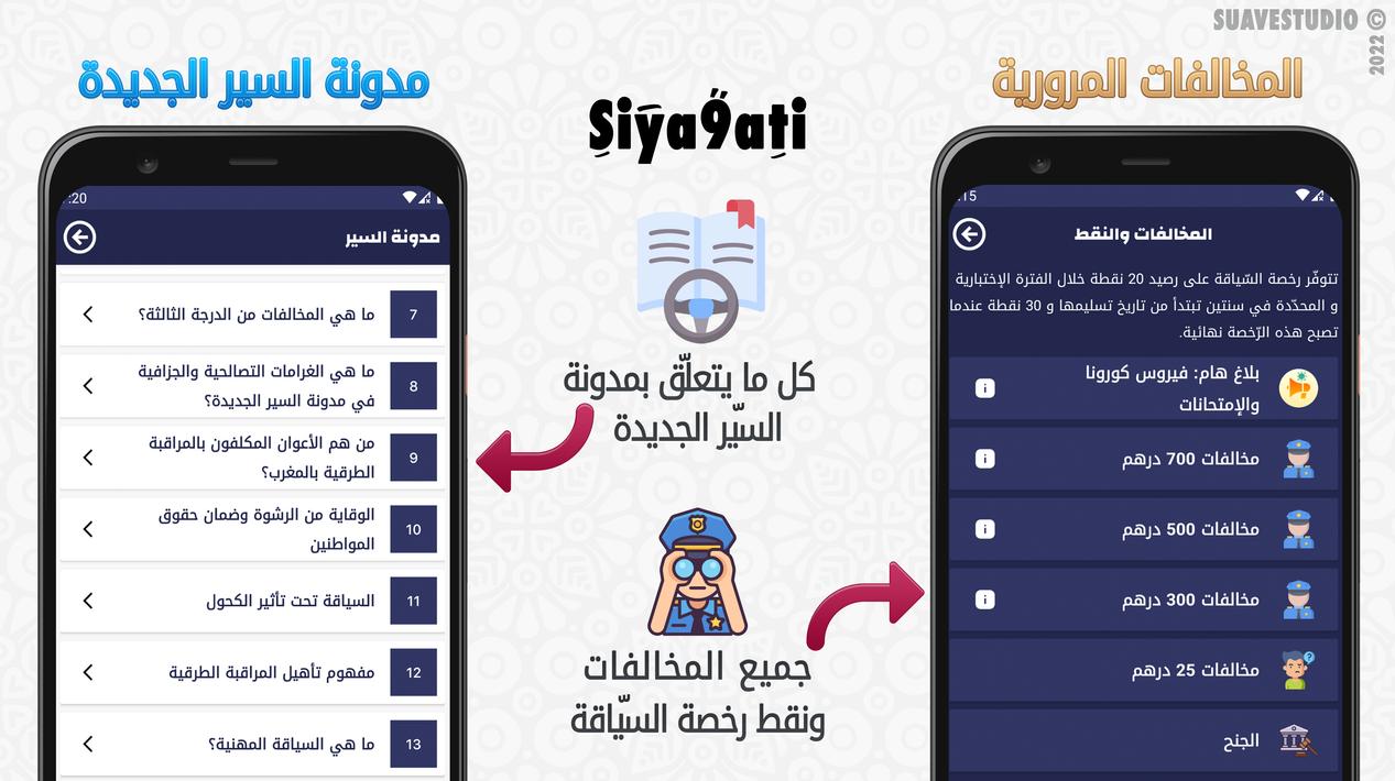 تعليم السياقة بالمغرب Siya9ati screenshot 5