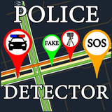 Polizei Detektor Zeichen