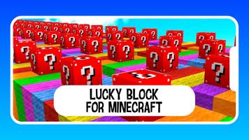 Lucky Blocks - maps and mods Affiche