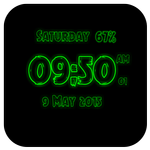Tattoo Digital Clock icon