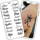 APK طراحی حروف تاتو