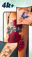 Stylish 3D Tattoo HD Wallpaper screenshot 1