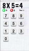 jeu de multiplication capture d'écran 1