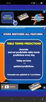برنامه‌نما Table Tennis Predictions عکس از صفحه