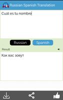 Russian Spanish Translator الملصق