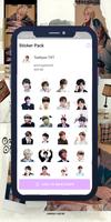 Taehyun TXT WASticker Affiche