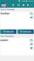 2 Schermata Tagalog Traduttore inglese