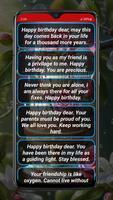 Happy Birthday Wishes ảnh chụp màn hình 3