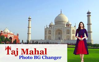 Taj Mahal Photo BG Changer Affiche