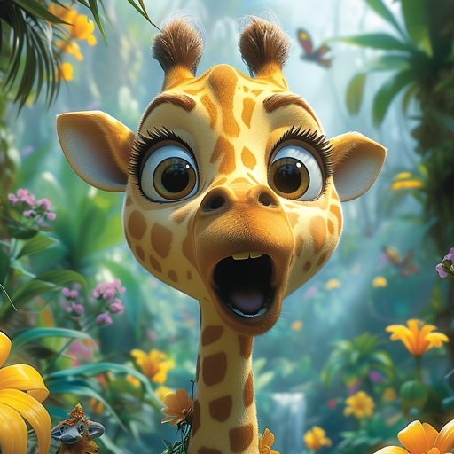 Talking Giraffe: Safari World