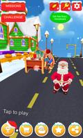 Falando Santa Claus Run Cartaz