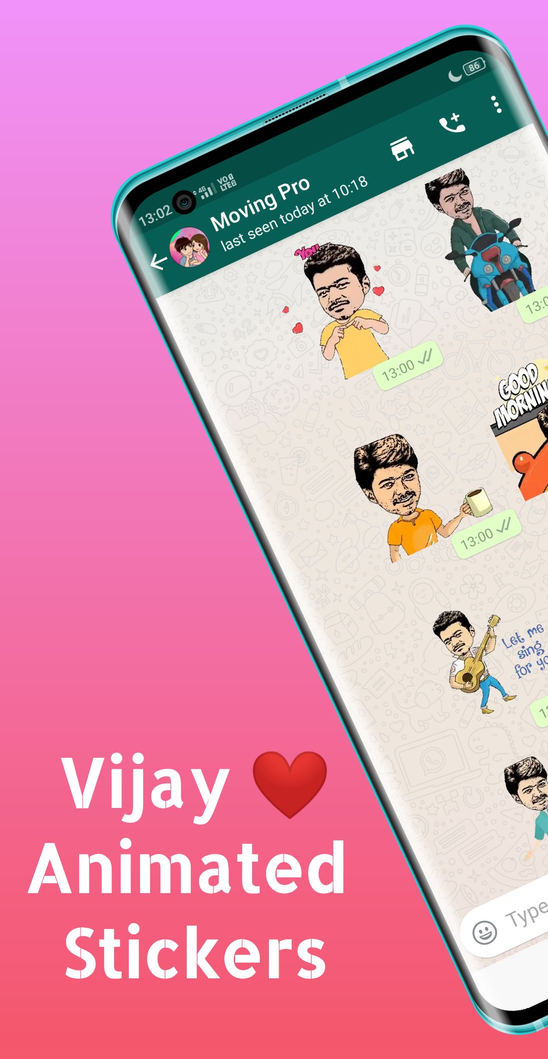 Descarga de APK de Tamil Funny Animated Stickers para Android