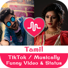 Tamil funny tik tok video & tamil tik tok saver simgesi