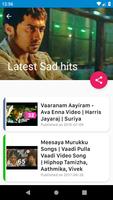 Tamil Melody Sad Hit Video Songs capture d'écran 2