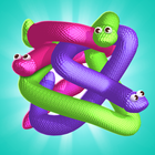 Twisted Snakes: Tangle Master icône