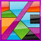 Curved King Tangram : Shape Puzzle Master Game icône