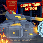 Super Tank Cartoon Rumble Game आइकन