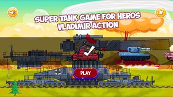 Super Tank Cartoon Rumble Game syot layar 2