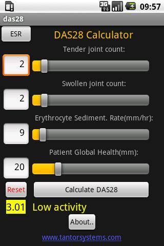 Descarga de APK de DAS28 - Artritis Reumatoide para Android