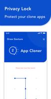برنامه‌نما App Cloner for 2 accounts عکس از صفحه