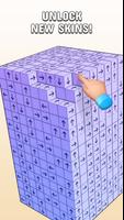 Tap to Unblock 3d Cube Away capture d'écran 3