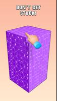 Tap to Unblock 3d Cube Away imagem de tela 1