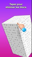 Tap to unblock 3d cube Away Affiche