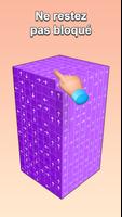 Tap to unblock 3d cube Away capture d'écran 1