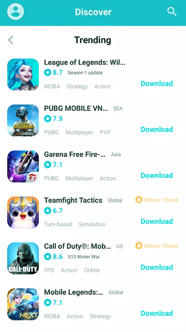 TapTap Lite APK para Android - Download