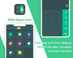 Hide App Icon: App Hider for hiding apps icon постер