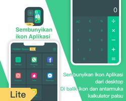 Sembunyikan Apps Icon Lite: Sembunyikan aplikasi poster