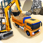 Construction Truck Driving Sim أيقونة