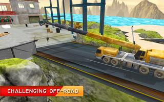 Construction Truck Driving Sim تصوير الشاشة 1