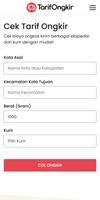 Tarif Ongkir 海报