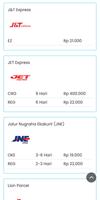 Tarif Ongkir 截图 2