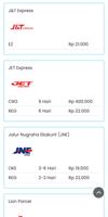 Tarif Ongkir capture d'écran 2
