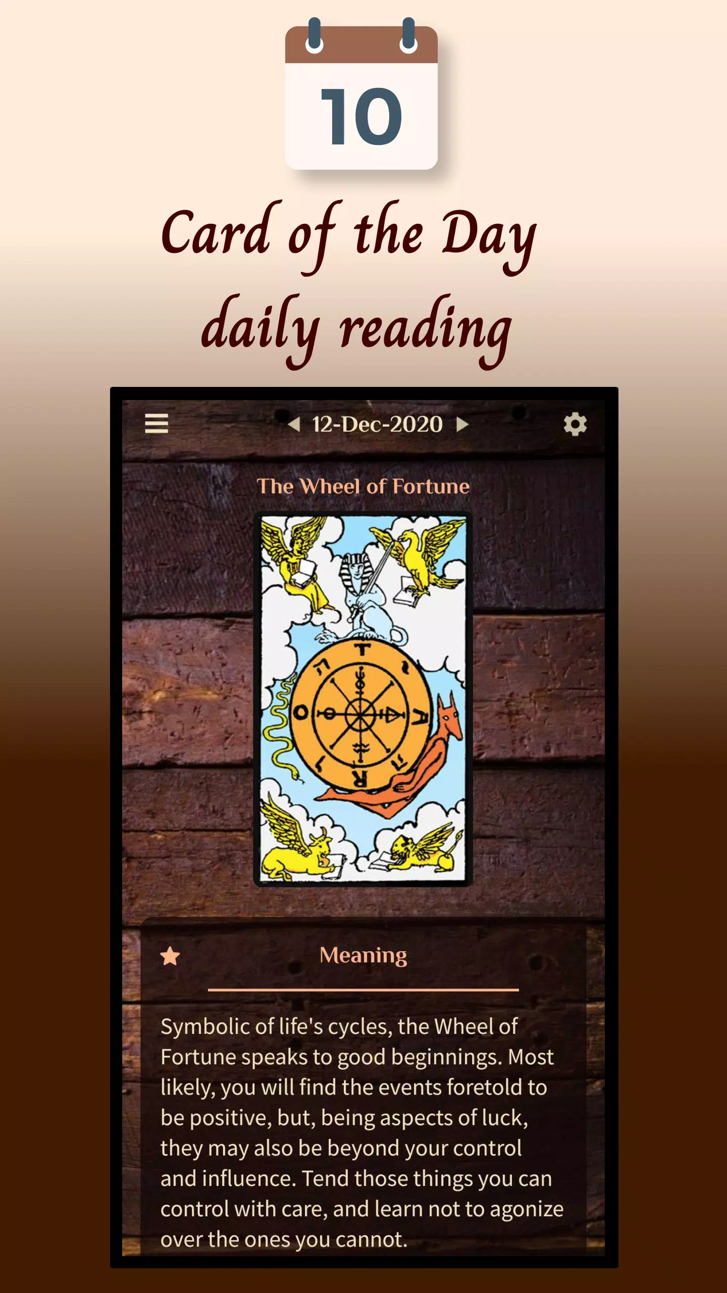 Tarot- Card of the Day Reading APK للاندرويد تنزيل