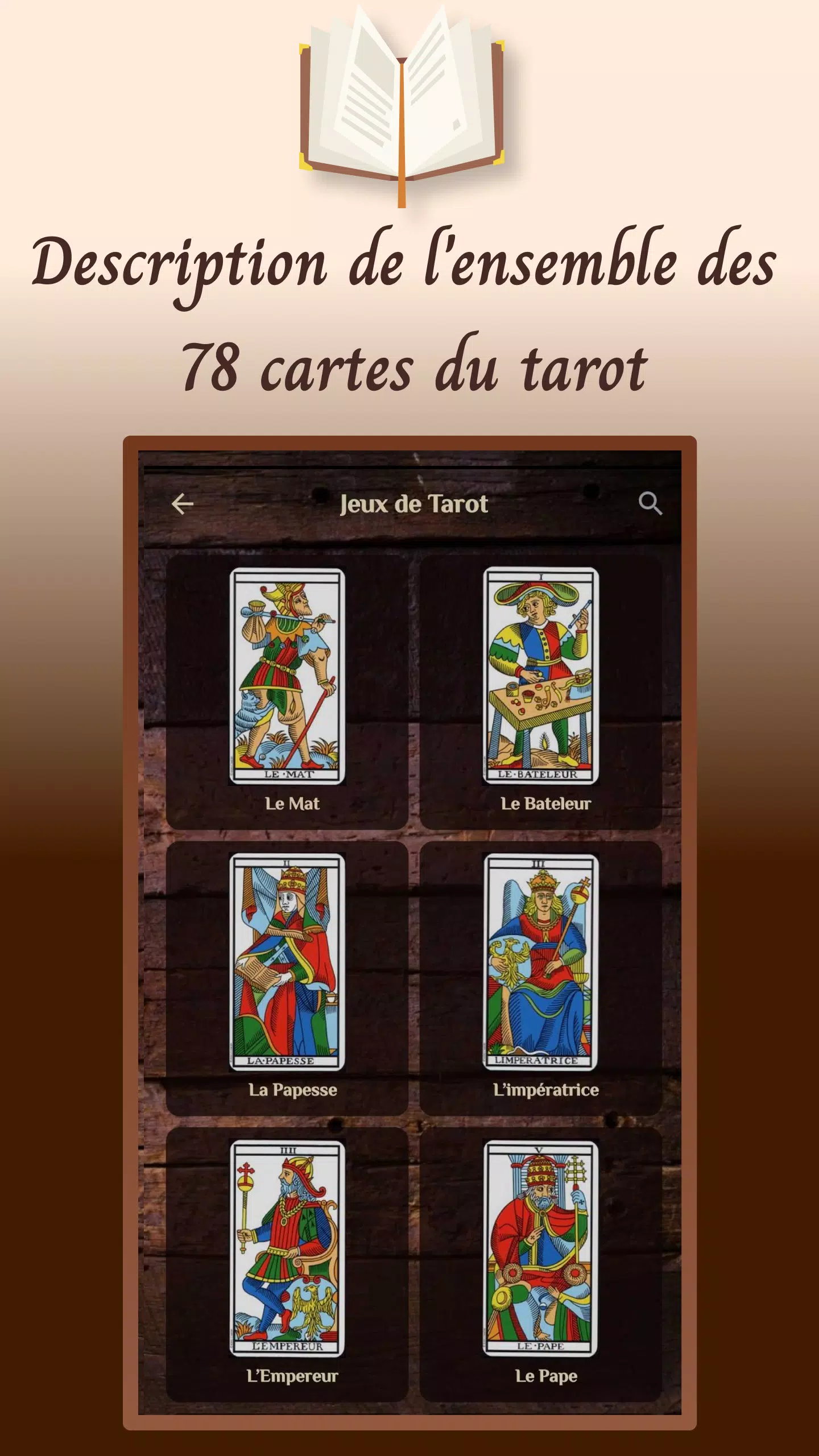 Tarot - Carte du Jour APK pour Android Télécharger