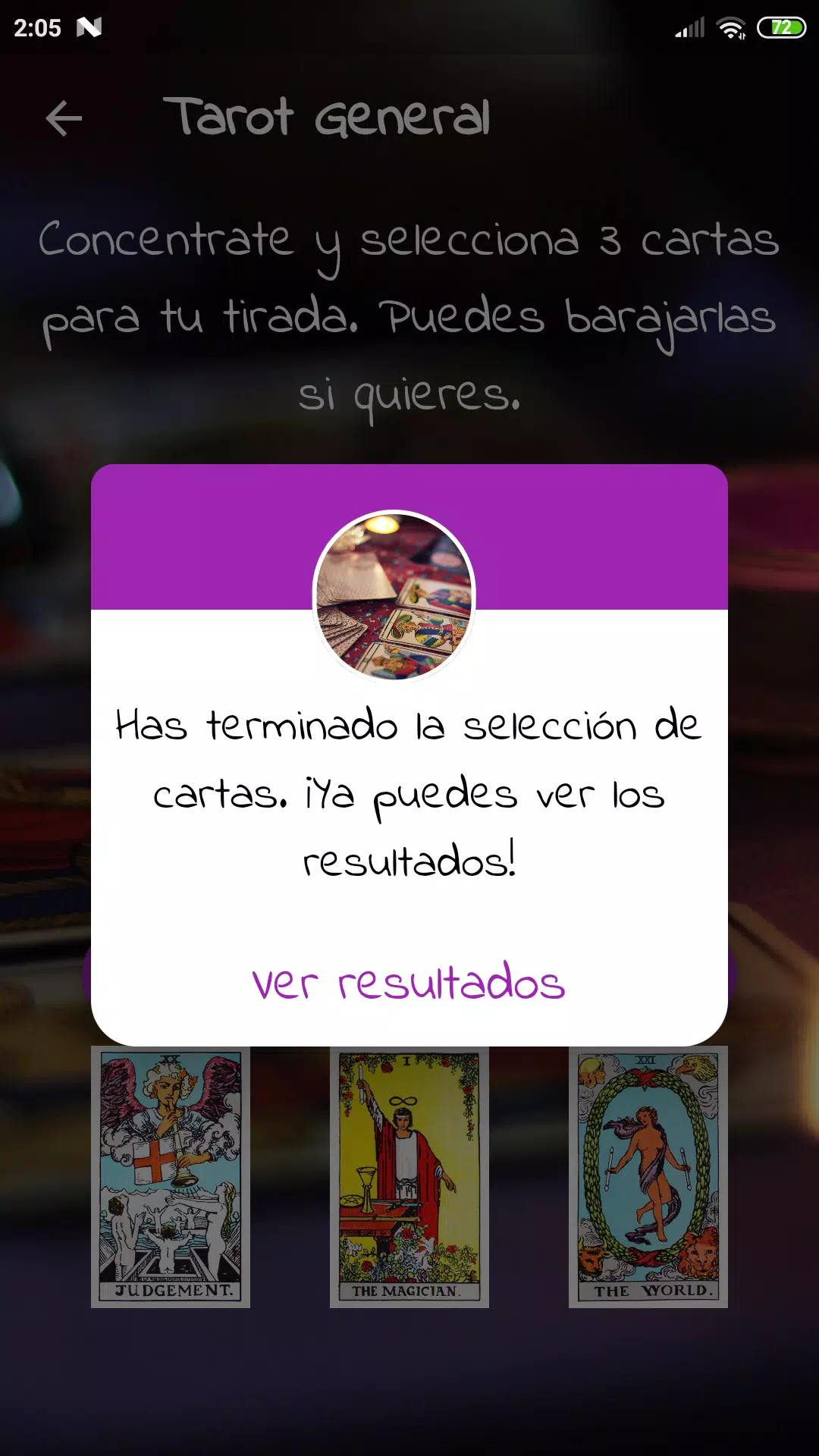 Descarga de APK de Tarot gratis en español mas fiable (Cartomancia) para  Android