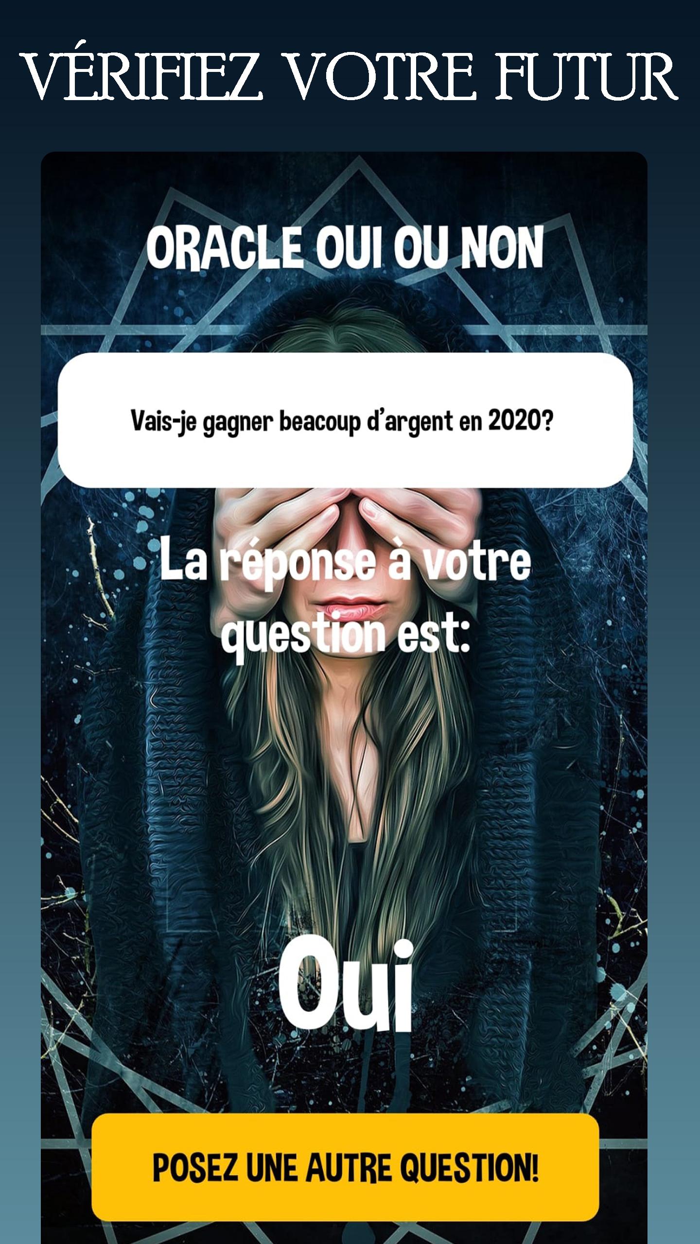 Oracle gratuit français(oracle oui non,oracle ge) pour Android -  Téléchargez l'APK
