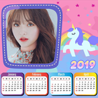 Calendar Photo Editor 2019 أيقونة